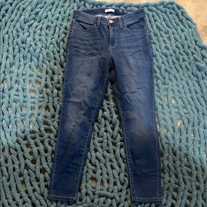 LC Lauren Conrad Dark Blue Skinny Jeans